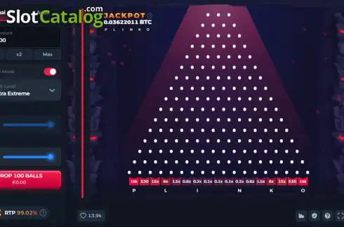 Οθόνη2. Plinko (BetFury Originals) Κουλοχέρης