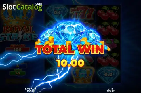 Οθόνη3. Royal Strike Κουλοχέρης 
