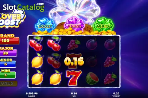 Οθόνη3. Clover Boost: Hold and Win Κουλοχέρης 