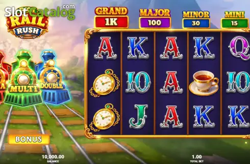 Οθόνη2. Rich Rail Rush Κουλοχέρης 