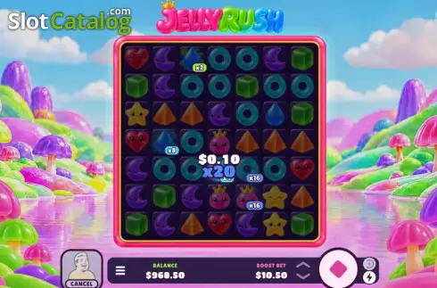 Οθόνη3. Jelly Rush Κουλοχέρης