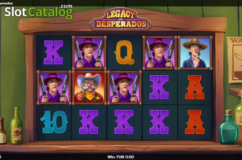 Οθόνη2. Legacy of Desperados Κουλοχέρης