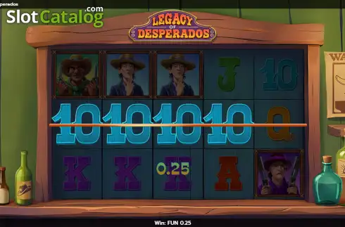Οθόνη3. Legacy of Desperados Κουλοχέρης