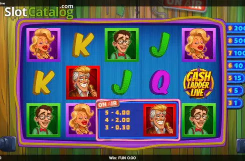 Οθόνη2. Cash Ladder Live Κουλοχέρης