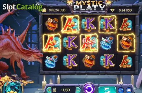 Οθόνη3. Mystic Platy Κουλοχέρης