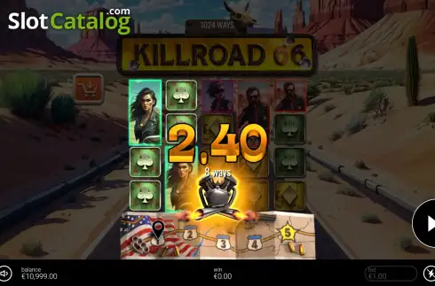 Οθόνη4. Killroad 66 Κουλοχέρης