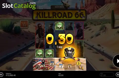 Οθόνη5. Killroad 66 Κουλοχέρης