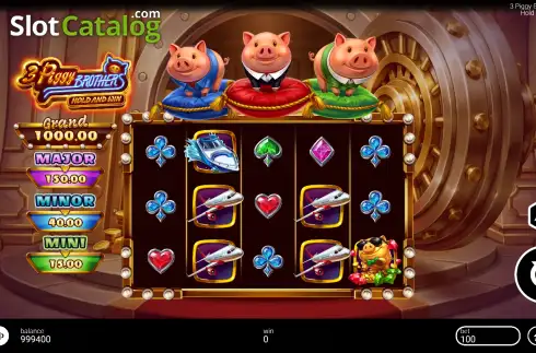 Οθόνη2. 3 Piggy Brothers Κουλοχέρης 