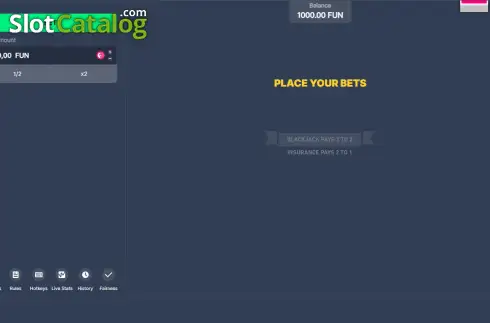 Οθόνη2. Blackjack (Bitstarz Originals) Κουλοχέρης