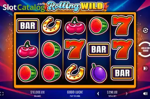 Οθόνη2. Rolling Wild Κουλοχέρης 