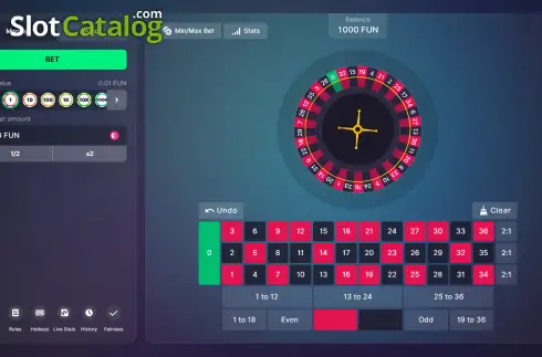 Οθόνη2. Roulette (Bitstarz Originals) Κουλοχέρης 