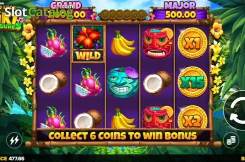 Οθόνη2. Tiki Treasures (Bitstarz Originals) Κουλοχέρης