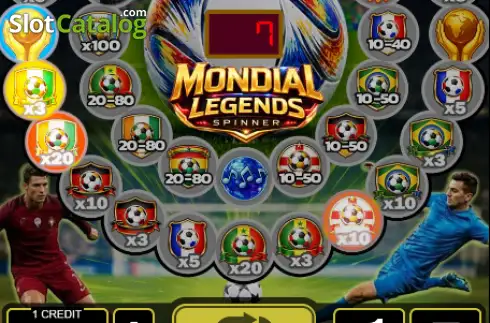 Οθόνη2. Mondial Legends Κουλοχέρης