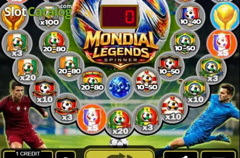 Οθόνη3. Mondial Legends Κουλοχέρης