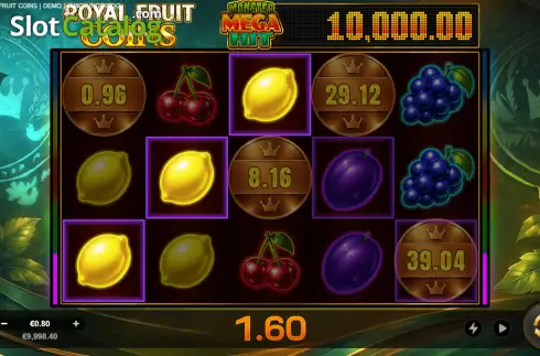 Οθόνη3. Royal Fruit Coins Κουλοχέρης 