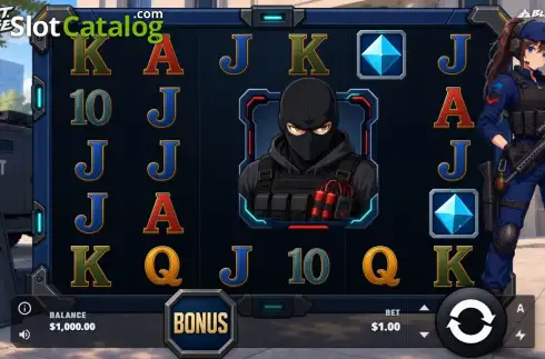 Οθόνη2. Swat Siege Κουλοχέρης 