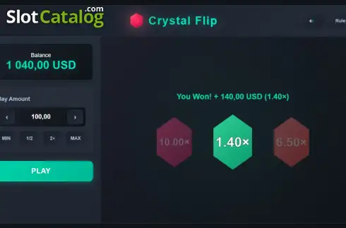 Οθόνη3. Crystal Flip Κουλοχέρης 