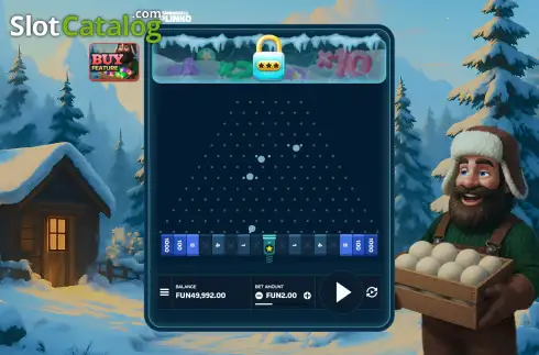 Οθόνη3. Snowball Plinko Κουλοχέρης