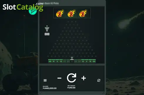 Οθόνη2. Boom Boom Hit Plinko Κουλοχέρης