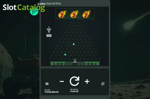 Οθόνη3. Boom Boom Hit Plinko Κουλοχέρης
