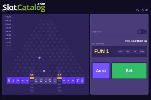 Οθόνη3. Double Pop Plinko Κουλοχέρης