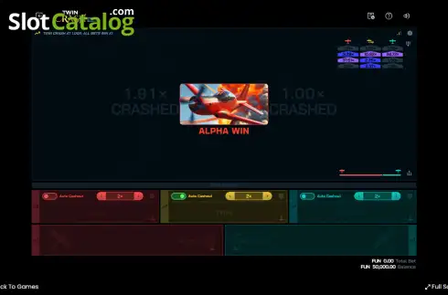 Οθόνη2. Twin Crash: Blitz Κουλοχέρης