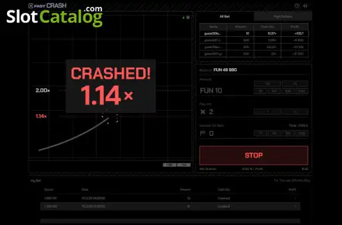 Οθόνη2. Fast Crash (Blitzcrown) Κουλοχέρης 