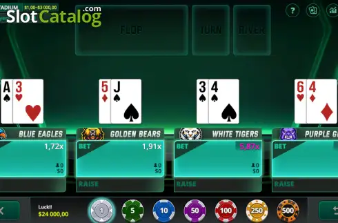 Οθόνη2. Poker Stadium Κουλοχέρης 