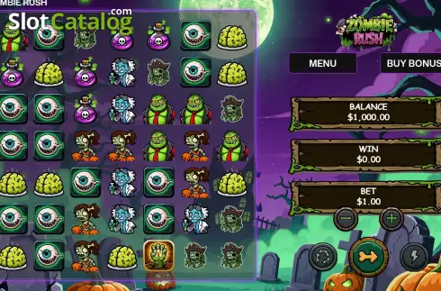 Οθόνη2. Zombie Rush (Blueberry Games) Κουλοχέρης