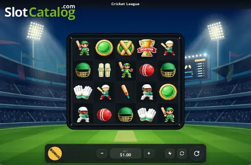 Οθόνη2. Cricket League Κουλοχέρης