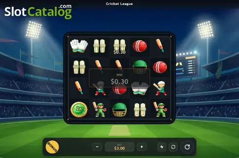 Οθόνη3. Cricket League Κουλοχέρης