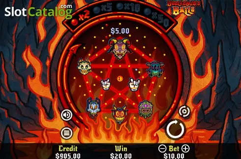 Οθόνη3. Beelzebub's Balls Κουλοχέρης