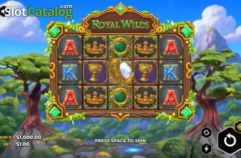 Οθόνη2. Royal Wilds Κουλοχέρης