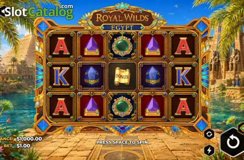 Οθόνη2. Royal Wilds: Egypt Κουλοχέρης