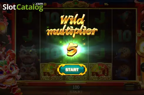 Οθόνη4. Fortunate Lion Lucky Mix Κουλοχέρης
