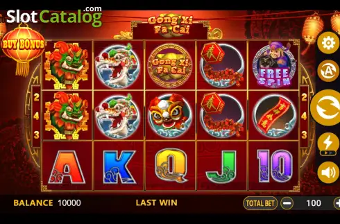 Οθόνη2. Gong Xi Fa Cai (BTGaming) Κουλοχέρης