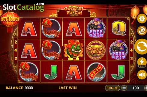 Οθόνη3. Gong Xi Fa Cai (BTGaming) Κουλοχέρης