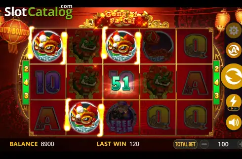 Οθόνη6. Gong Xi Fa Cai (BTGaming) Κουλοχέρης