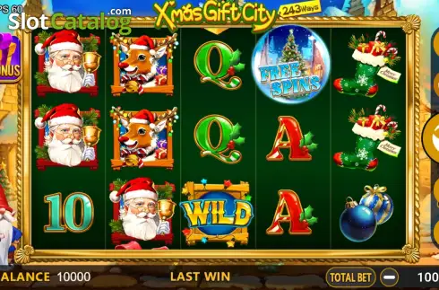 Οθόνη2. Xmas Gift City Κουλοχέρης