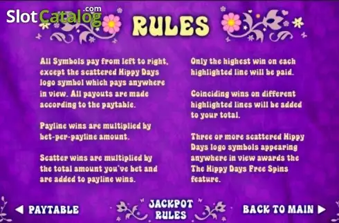 Οθόνη5. Hippy Days Κουλοχέρης