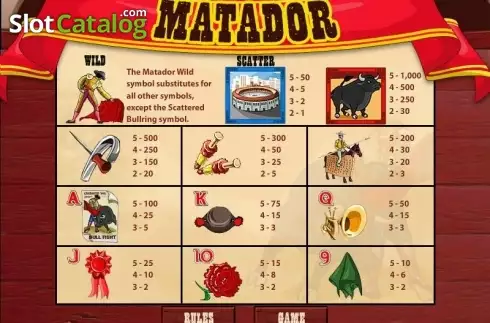 Οθόνη3. Matador Κουλοχέρης