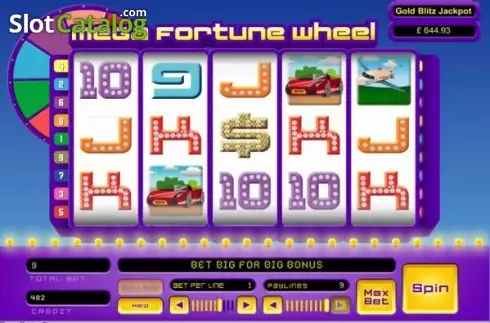 Mega Fortune Wheel Κουλοχέρης 