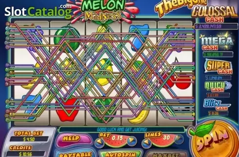 Οθόνη3. Melon Madness Κουλοχέρης