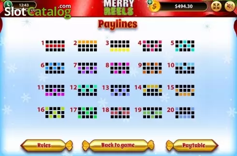 Οθόνη5. Merry Reels Κουλοχέρης