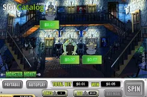 Οθόνη5. Monster Money Κουλοχέρης