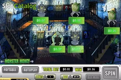 Οθόνη6. Monster Money Κουλοχέρης