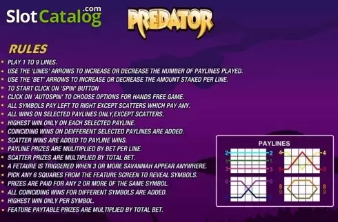 Οθόνη5. Predator Κουλοχέρης 