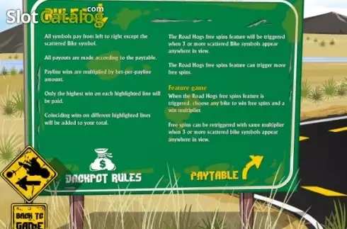 Οθόνη5. Road Hogs Κουλοχέρης