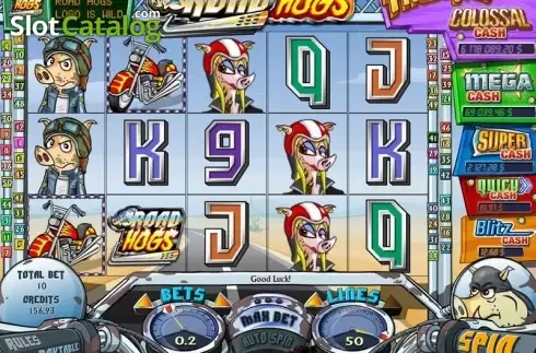 Οθόνη3. Road Hogs Κουλοχέρης
