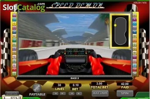 Οθόνη2. Speed Demon Κουλοχέρης